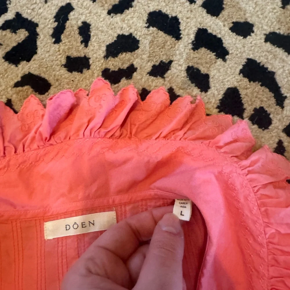 Pink Doen Hickory Blouse - Picture 3 of 5